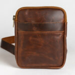 Leather Crossbody Bag Men Solon - Image 3