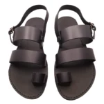 Leather Sandals Men Thucydides - Image 5
