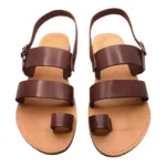 Leather Sandals Men Thucydides - Image 2