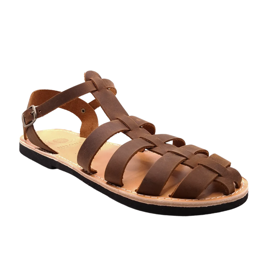 41 Leather Sandals Men Paris - Image 1