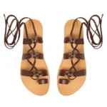 Leather Sandals Men Agamemnon - Image 4
