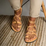 Leather Sandals Men Agamemnon - Image 7