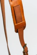 Small Leather Camera Bag Medea - Image 8