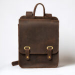 Large Leather Laptop Bag Orpheus - Image 10