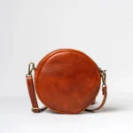 Round Leather Bag Callisto - Image 6