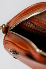 Round Leather Bag Callisto - Image 5