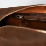 Leather dopp kit - Image 5