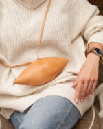 Small Leather Crossbody Bag Niobe - Image 4