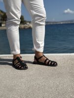 Leather Sandals Men Paris - Image 7