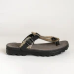 Leather Sandals Women Mirabela Gold Net - Image 2