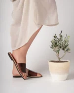 Leather Sandals Antigone - Image 6