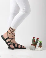 Gladiator Leather Sandals Women Athena - Image 4