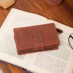 Leather wallet Evadne