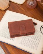Leather wallet Evadne