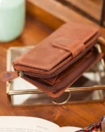 Leather wallet Evadne - Image 3