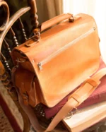 Large Leather Camera Bag Aristodemus - Image 3