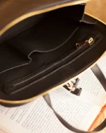 Minimalist leather backpack purse Dido - Image 5