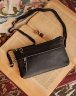 Small Leather Crossbody Wallet Merope - Image 2