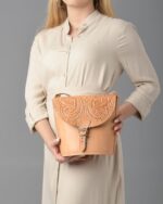 Leather Crossbody Bag Phyllis - Image 7