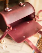 Leather Cylinder Bag Pandora - Image 3