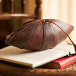 Small leather crossbody bag Niobe