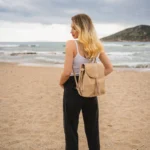 Boho Leather Backpack Lysandra - Image 2