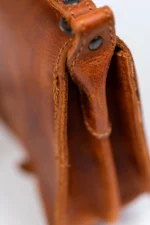 Mini Leather Messenger Bag Daphne - Image 4