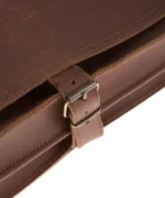 Leather Messenger Bag Timoleon - Image 5
