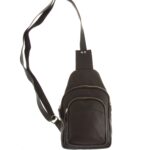 Mens Leather Sling Bag Dionysus