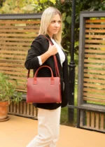 Leather Handbag Agape - Image 8