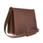 Leather Messenger Bag Timoleon