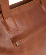 Minimalist Leather Tote Bag Elektra - Image 5