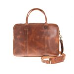 Brown Leather Laptop Bag