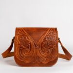 Western Leather Saddle Bag Calypso