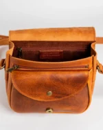 Western Leather Saddle Bag Calypso - Image 6
