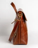 Stylish convertible leather backpack Demeter - Image 6