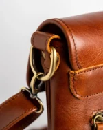 Stylish convertible leather backpack Demeter - Image 8