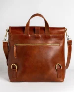 Stylish convertible leather backpack Demeter - Image 5