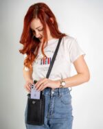 Leather Cell Phone Wallet