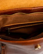 Stylish convertible leather backpack Demeter - Image 9