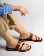 Leather Sandals Women Hecate - Image 4