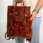 Leather Rucksack Bag Daedalus - Image 2