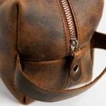 Leather dopp kit - Image 4