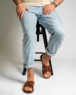 Leather Sandals Men Aristides - Image 2