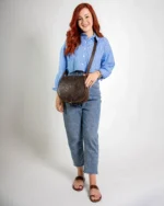Leather Saddle Bag Hestia - Image 3