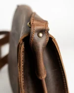 Leather Saddle Bag Hestia - Image 5