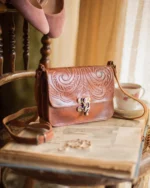 Tooled Leather Purse Myrto