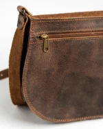 Leather Saddle Bag Hestia - Image 4