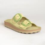 Leather Sandals Women Despoina Lime
