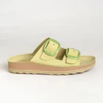 Leather Sandals Women Despoina Lime - Image 2